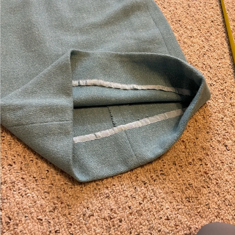 Vintage baby blue skirt suit - Picture 7 of 16